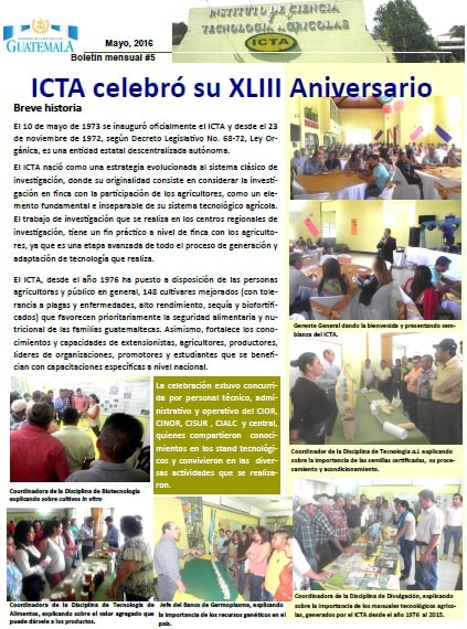 boletin ICTA mayo 2016