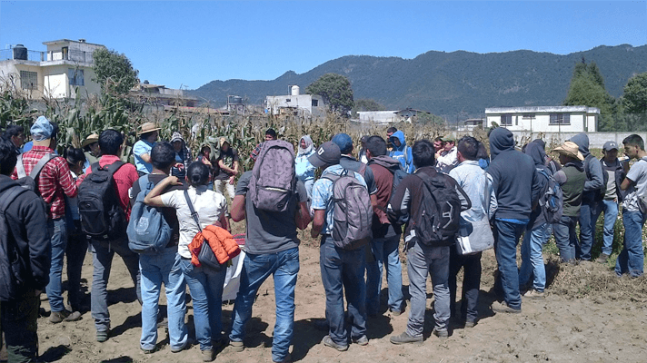 Día de campo en frijol ICTA bolonillo en el altiplano occidental
